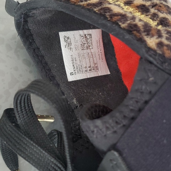 New Balance black and leopard print sneakers - Picture 4 of 4